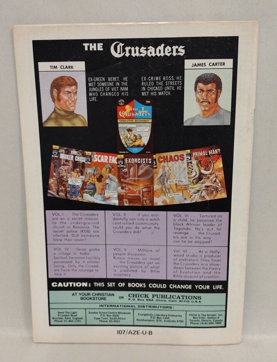 The Crusaders (1976) #6 Primal Man 7 The Ark Chick Publications Comic Lot 1st Pr