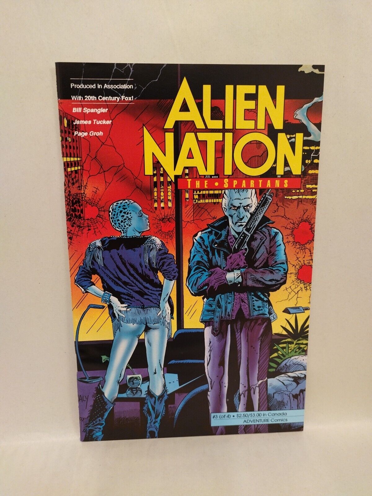 Alien Nation The Spartans (1990) Complete Malibu Comic Set #1 2 3 4 W Variants