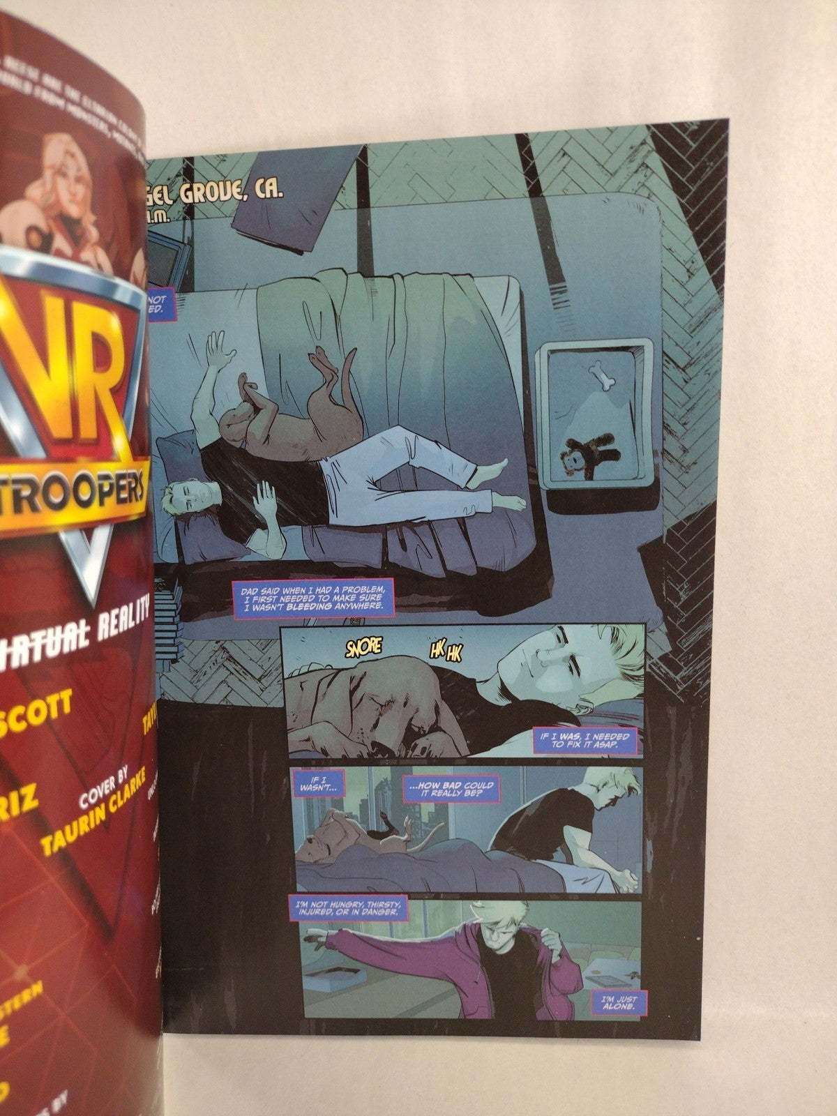 VR Troopers #1 (2025) Boom Sketch Cover Variant Comic W Original Dave Castr Art