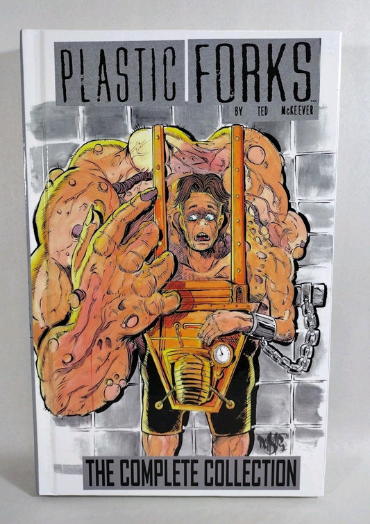 Ted McKeever's Plastic Forks 1990 Complete Collection Custom Bound Comic HC ARG