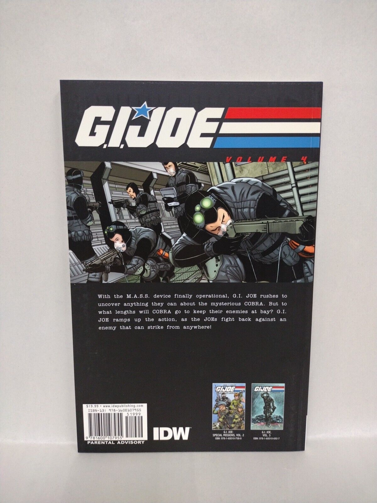 GI Joe (2010) Vol 4 IDW TPB SC #18-22 Chuck Dixon SL Gallant New