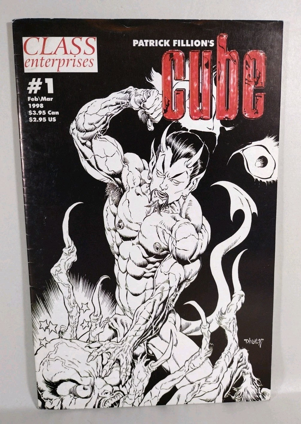 Cube (1998) Class Enterprise Comic Lot #1 2 Patrick Fillion GD-VG