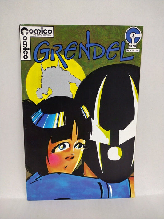 Grendel #3 (1984) Comico Comics Matt Wagner Low Print Run VF