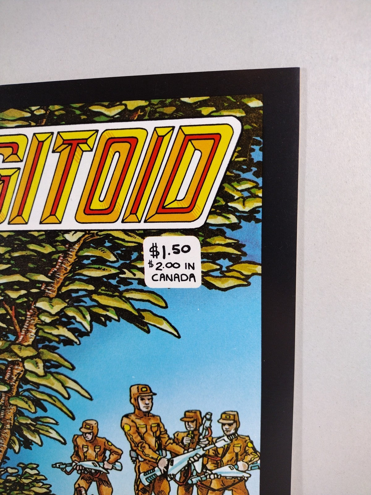 Fugitoid #1 (1985) Mirage Magazine Comic TMNT Triceritons 1st Appearance VF-NM