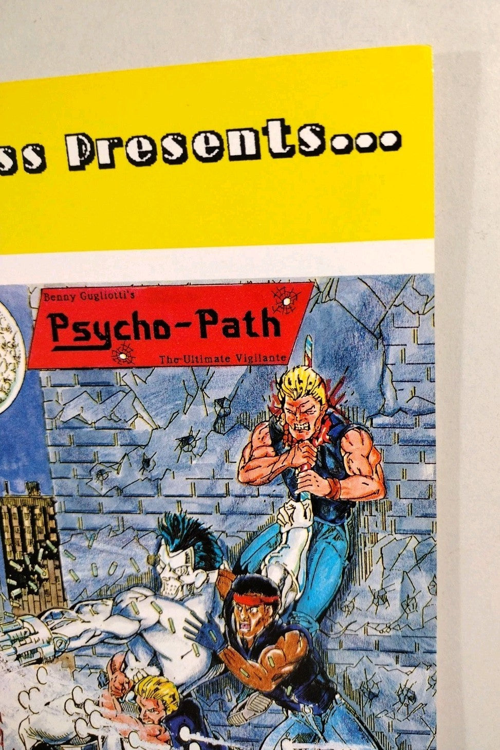 Psycho-Path #1 (1990) Silver Wolf Venusian Press 1st Appearance Gugliotti VF-NM