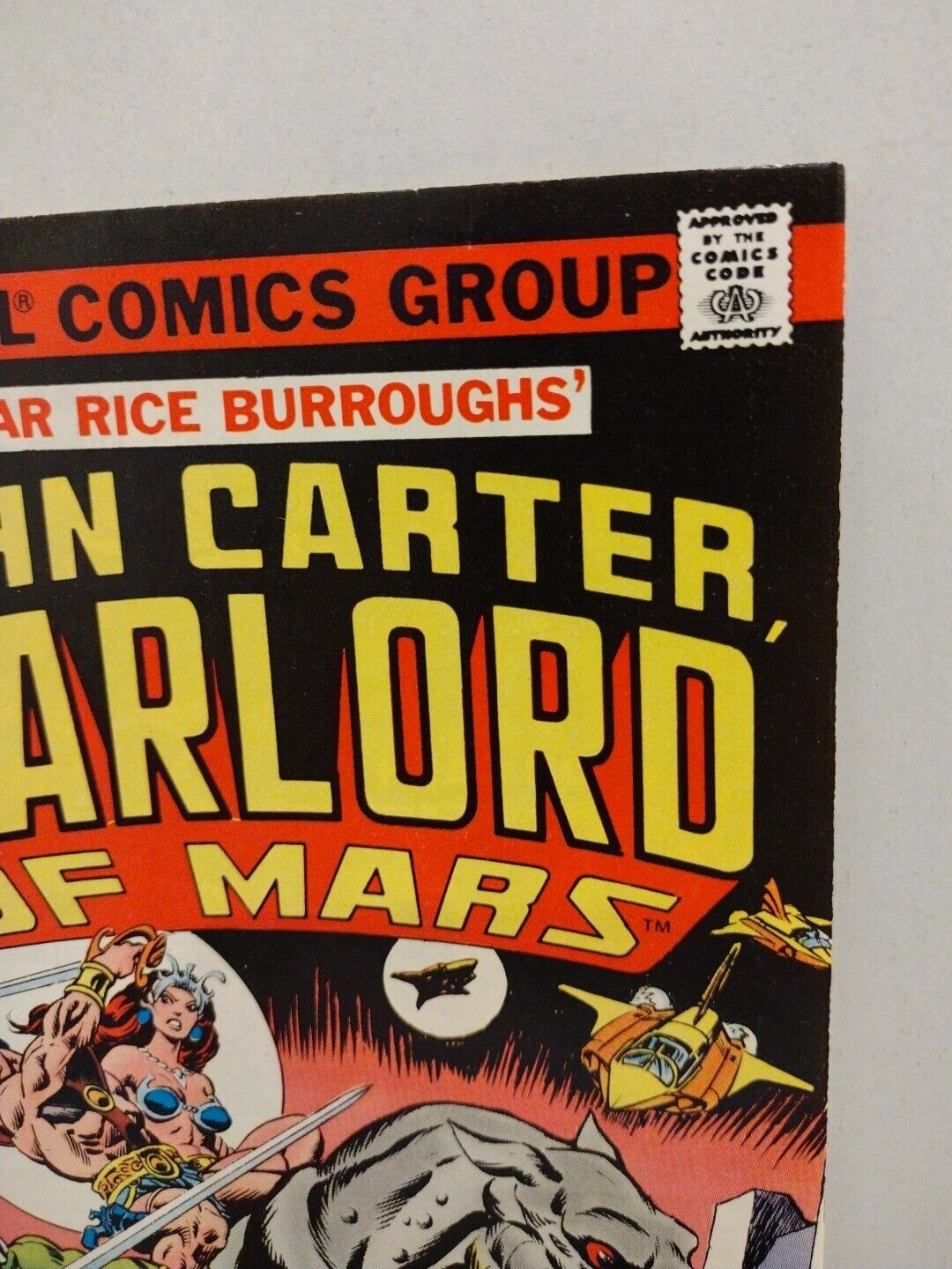 John Carter Warlord Of Mars (1977) Marvel Comic Lot #1 2 3