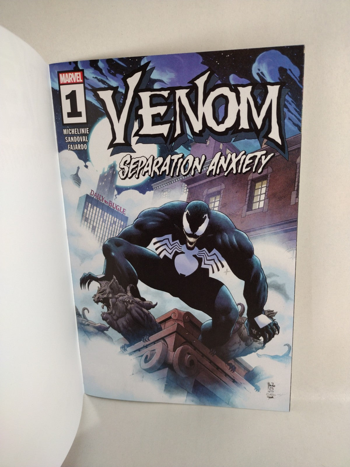 Venom Separation Anxiety #1 (2024) Marvel Blank Sketch Cover
