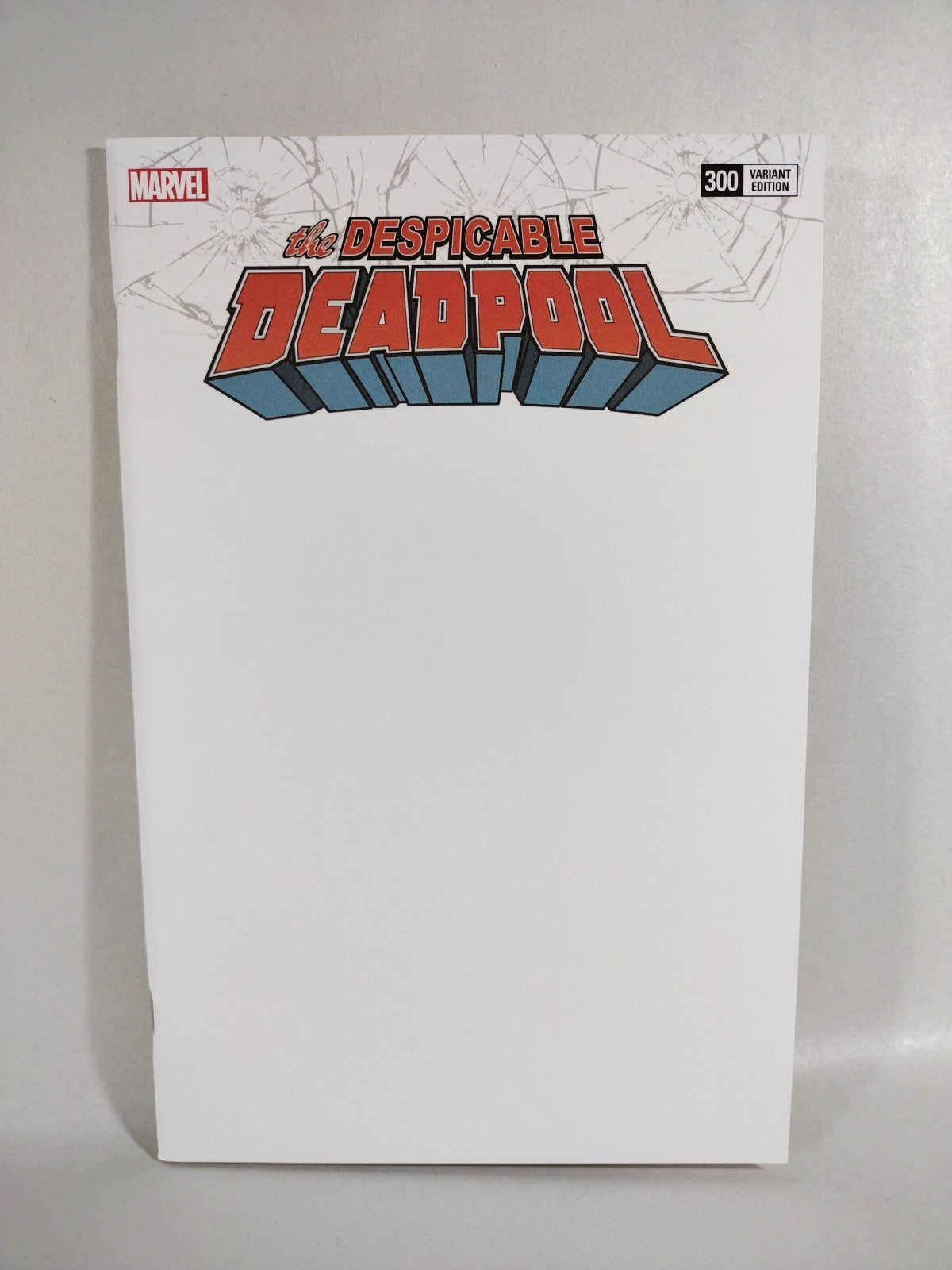 Despicable Deadpool #300 (2018) Marvel Comic Blank Sketch Cover Variant NM