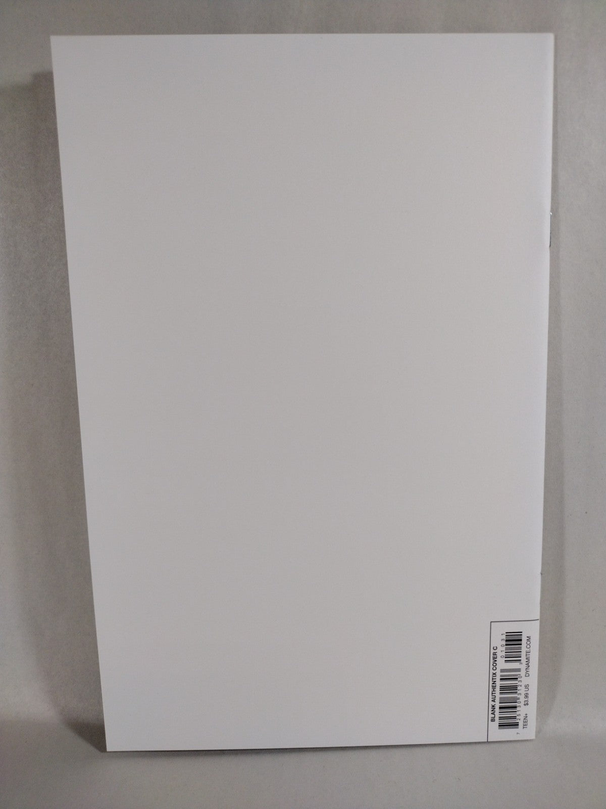 James Bond Himeros #1 (2021) Dynamite Comic Blank Sketch Variant Cover NM