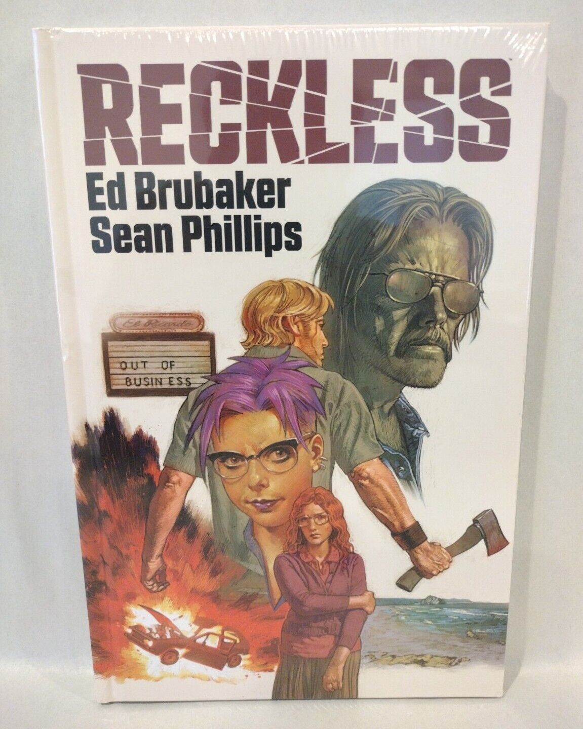 Reckless (2020) Image Comics Hardcover Ed Brubaker Sean Phillips New Sealed HC