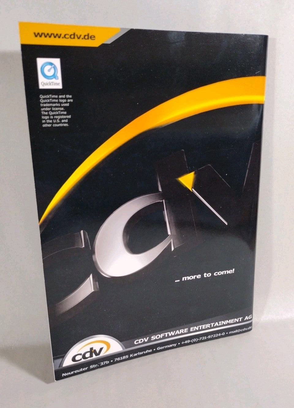 CDV Video Game Company E3 2003 Product Catalog w/CD Blitzkrieg Lula 3D Vultures