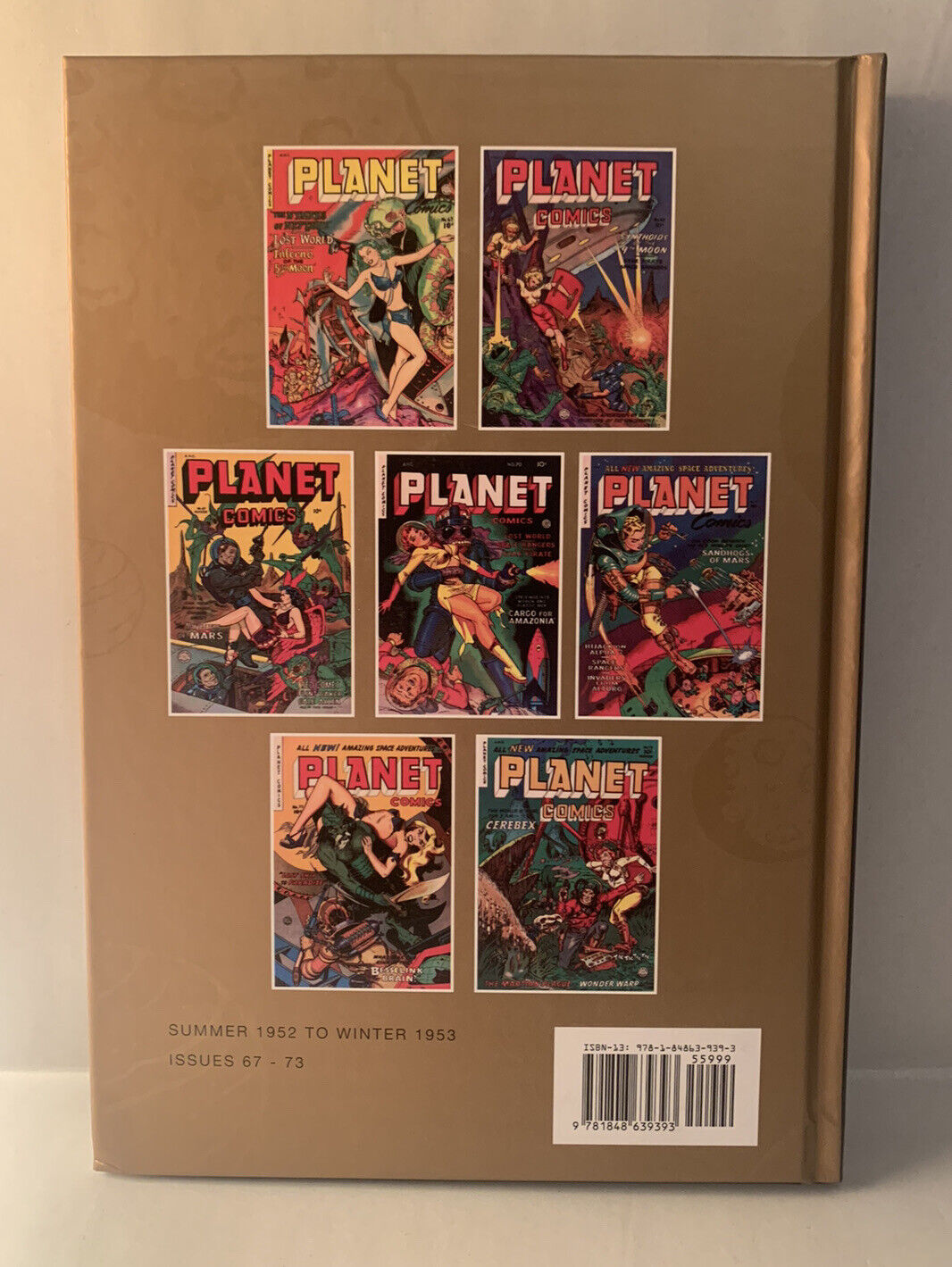 Planet Comics Volume 14 Hardcover issues 67-73  Roy Thomas Presents - New