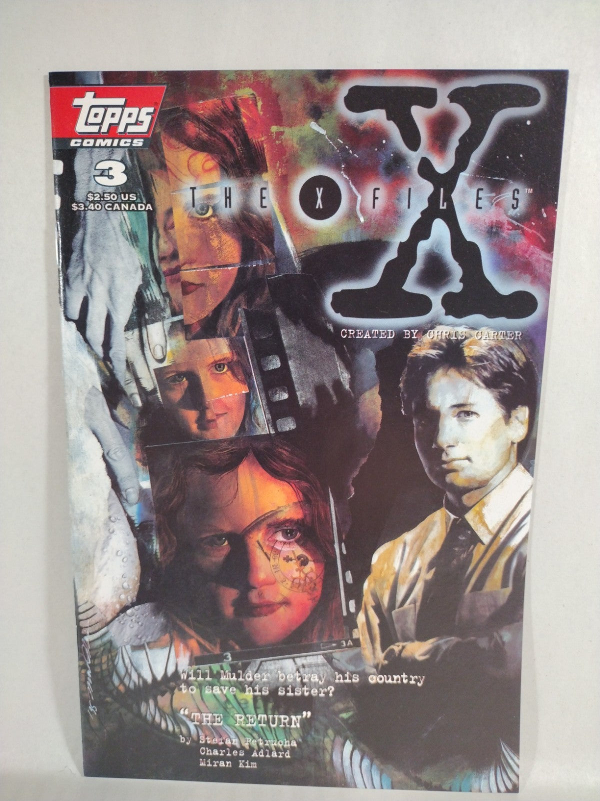 X-Files (1995) Topps Comic Lot #2 3 4 5 12 Charlie Adlard VF-NM