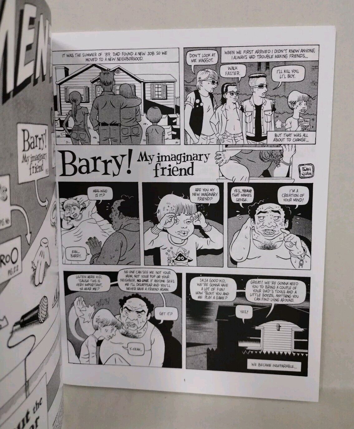 MOMENTO! Comics By Matias San Juan (2015) Kilgore Books Underground Mini-Comic