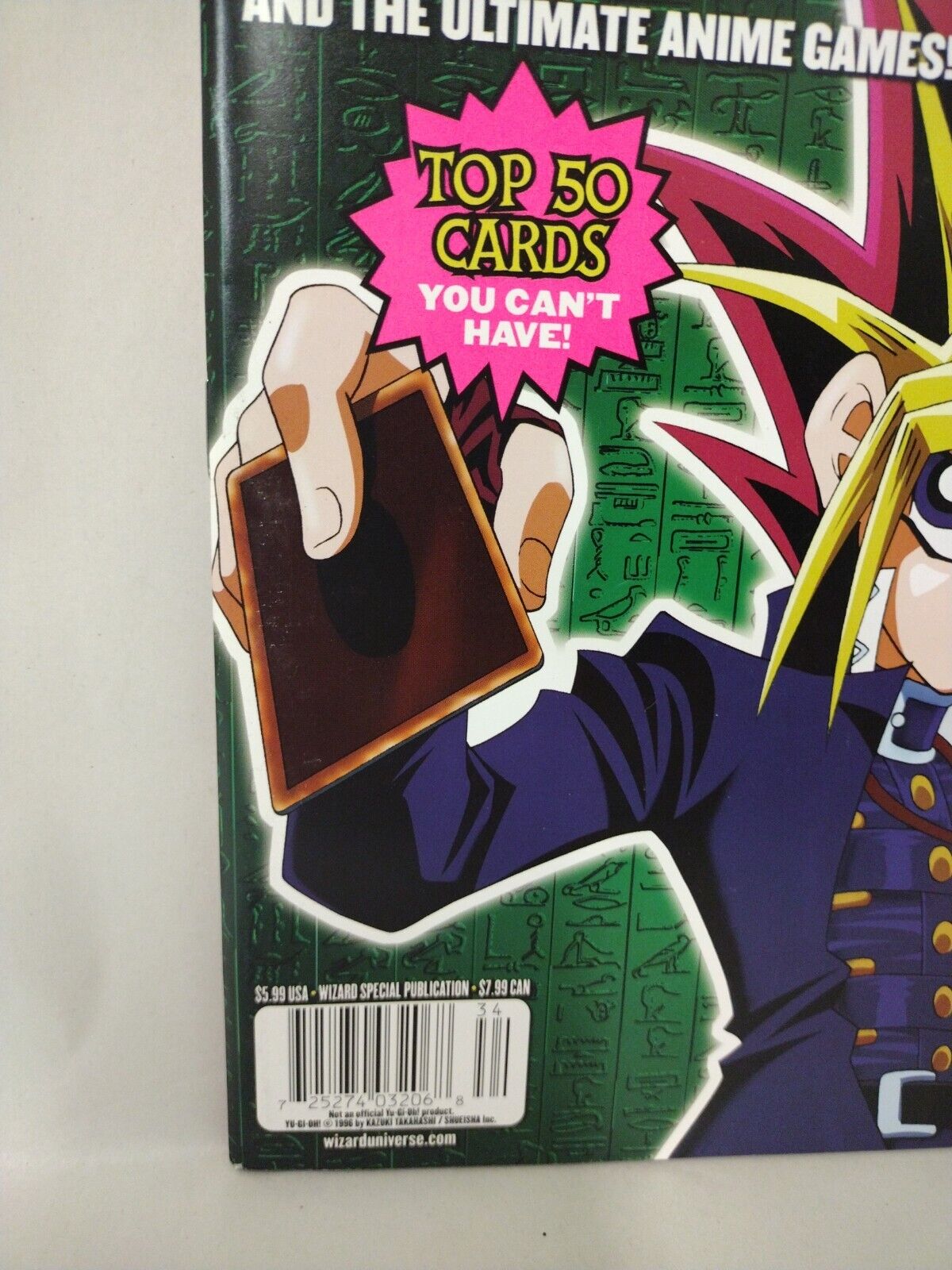 YU-GI-OH Spring 2004 Magazine WIZARD Ent Sailor Moon Pokemon Dragon Ball Posters