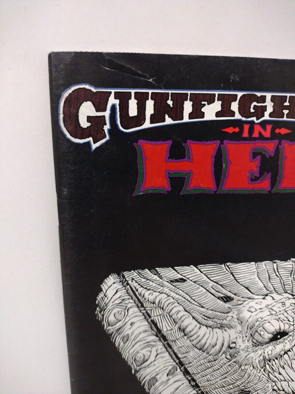 Gunfighters In Hell #5 (1993) Rebel Studios Last Issue Joe Vigil 