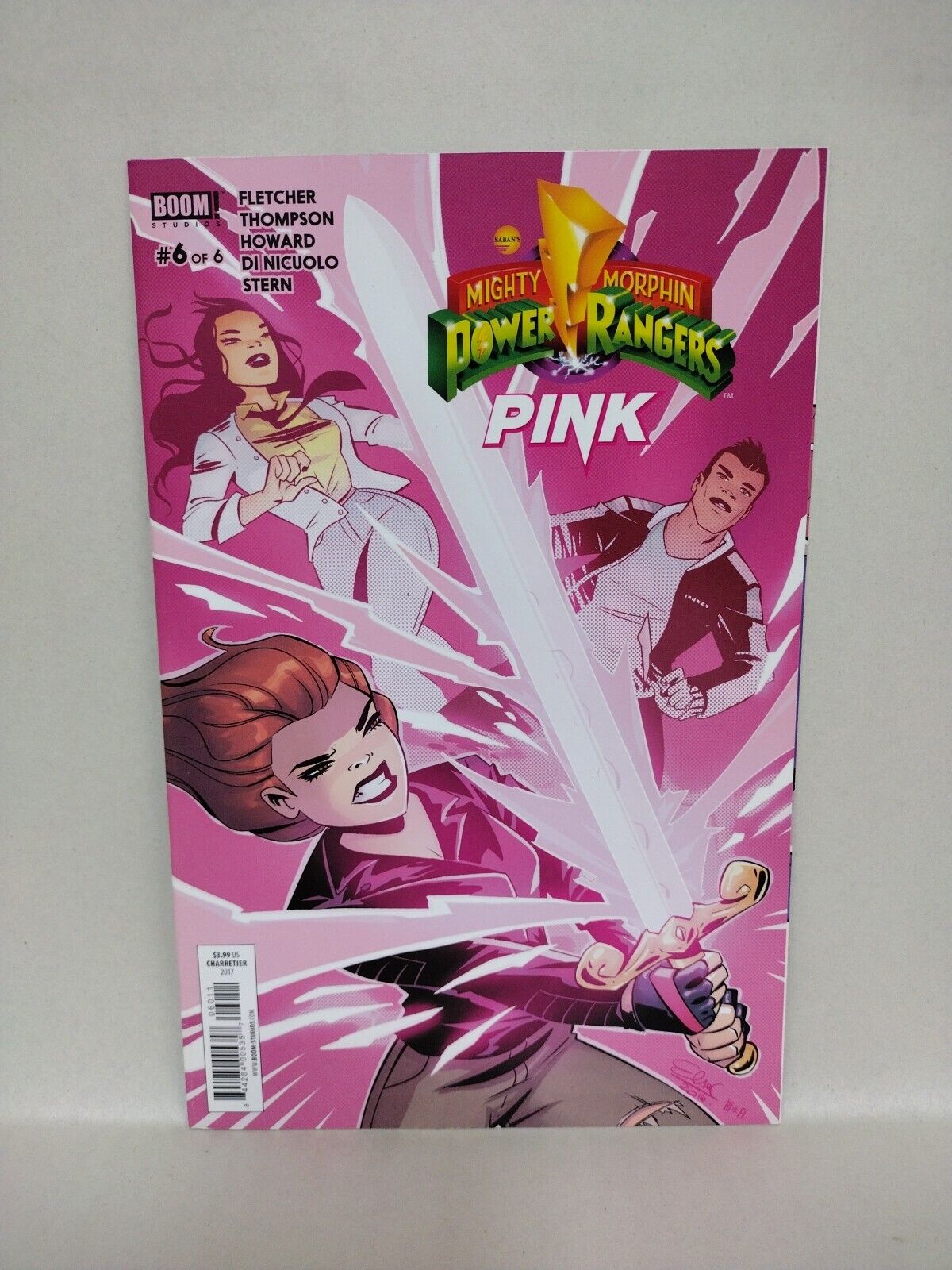 Power Rangers Pink (2016) Boom Studios Comic Lot Set #1 3 4 5 6 FN