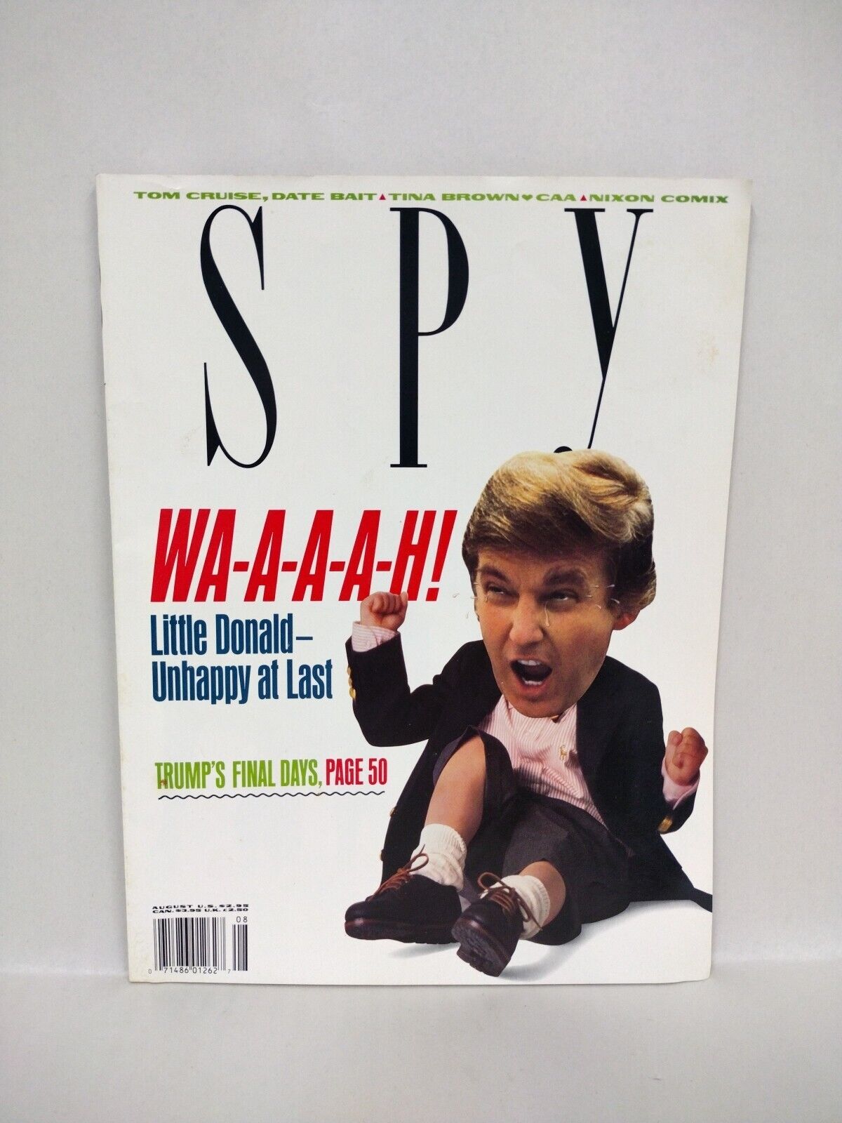 Spy Magazine (1990) Jul Aug Sept Lot Of 3 Donald Trump Issues