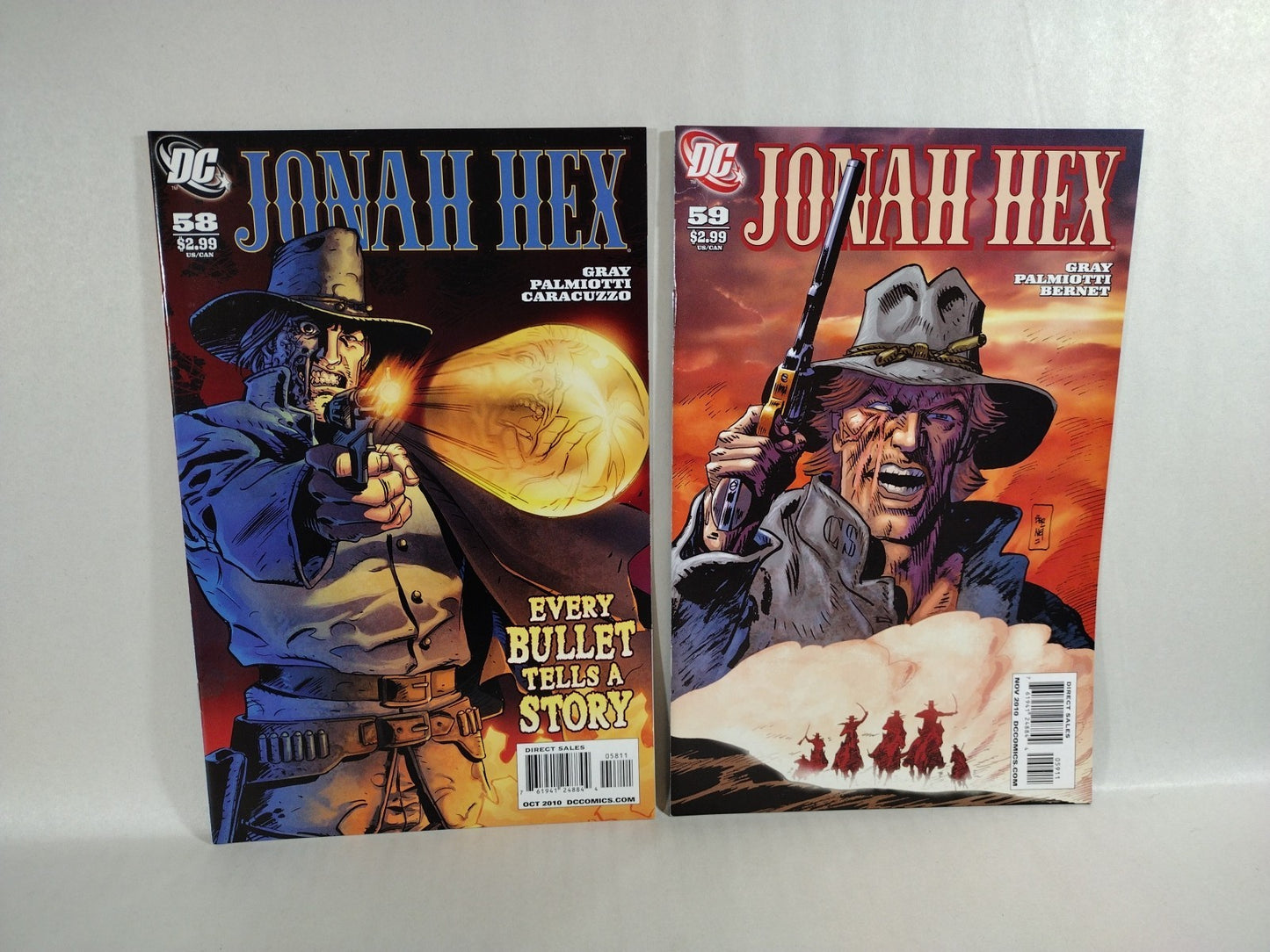 Jonah Hex (2010) DC Comic Lot 52-70 Last Issues Grey Palmiotti Bernet Sook VF-NM