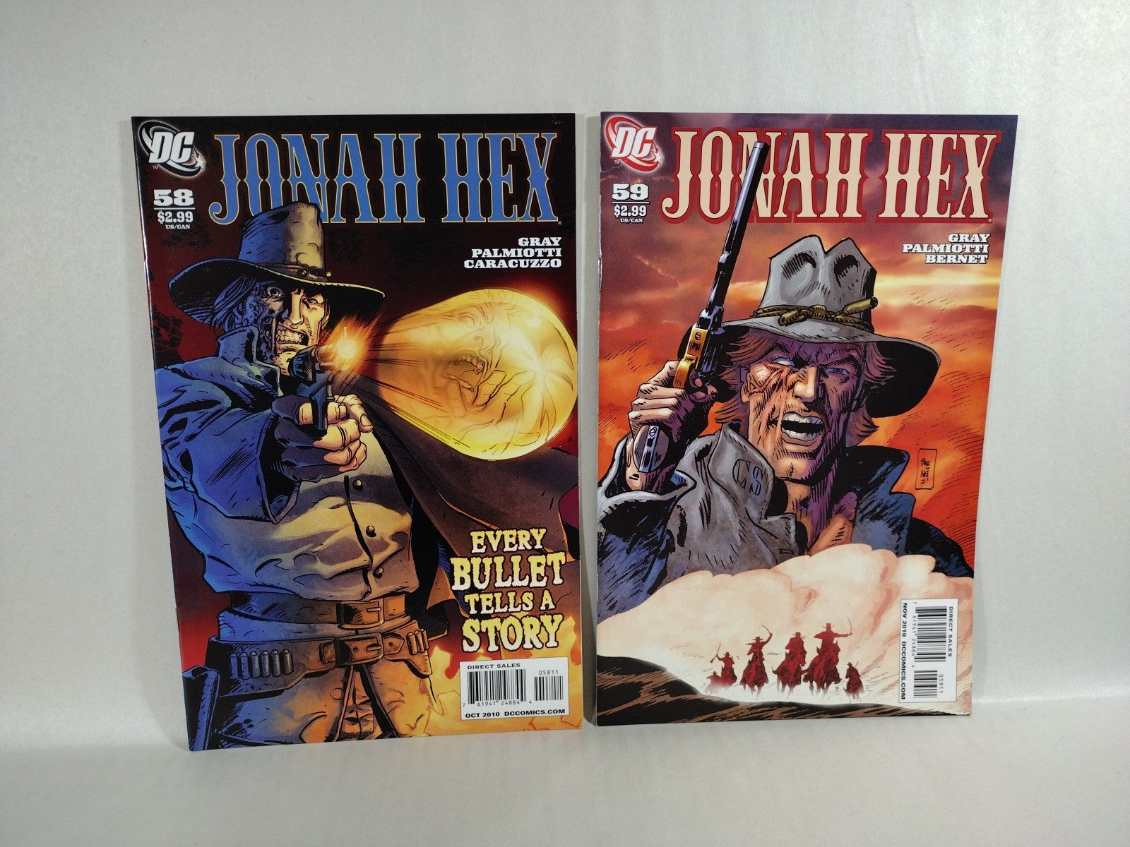 Jonah Hex (2010) DC Comic Lot 52-70 Last Issues Grey Palmiotti Bernet Sook VF-NM