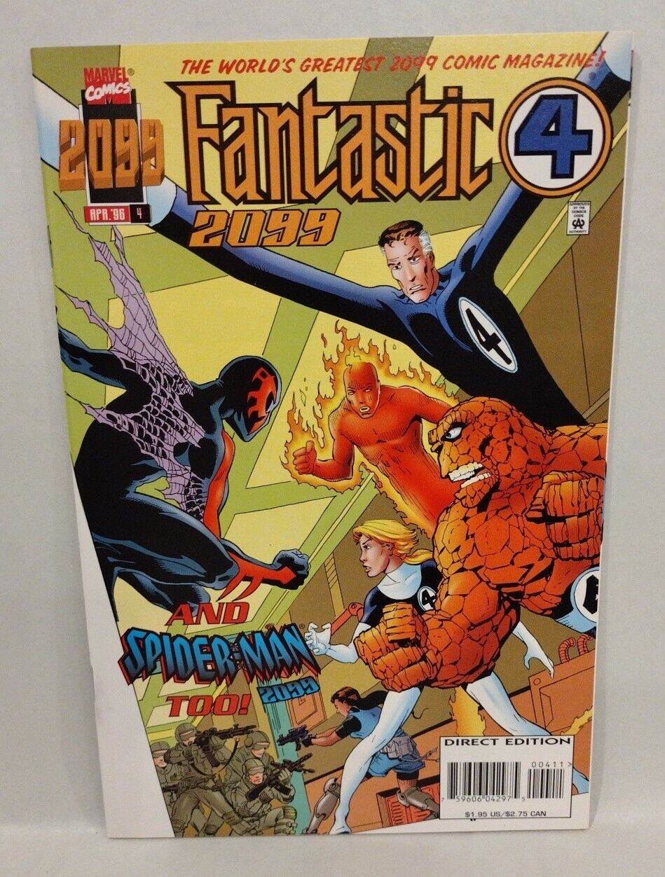 Fantastic Four 2099 (1996) Marvel Comic Lot #2 3 4 5 Spider-Man VF-NM