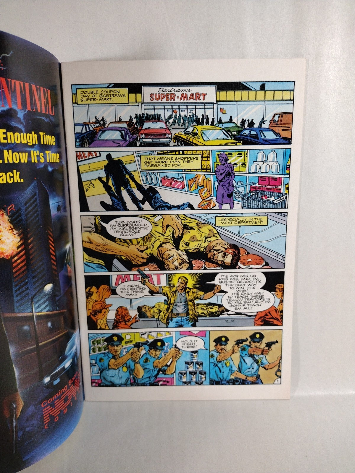 Universal Soldier (1992) Now & Fleetway Comic Set #1 2 3 Max Brewster 1 2 GD-NM