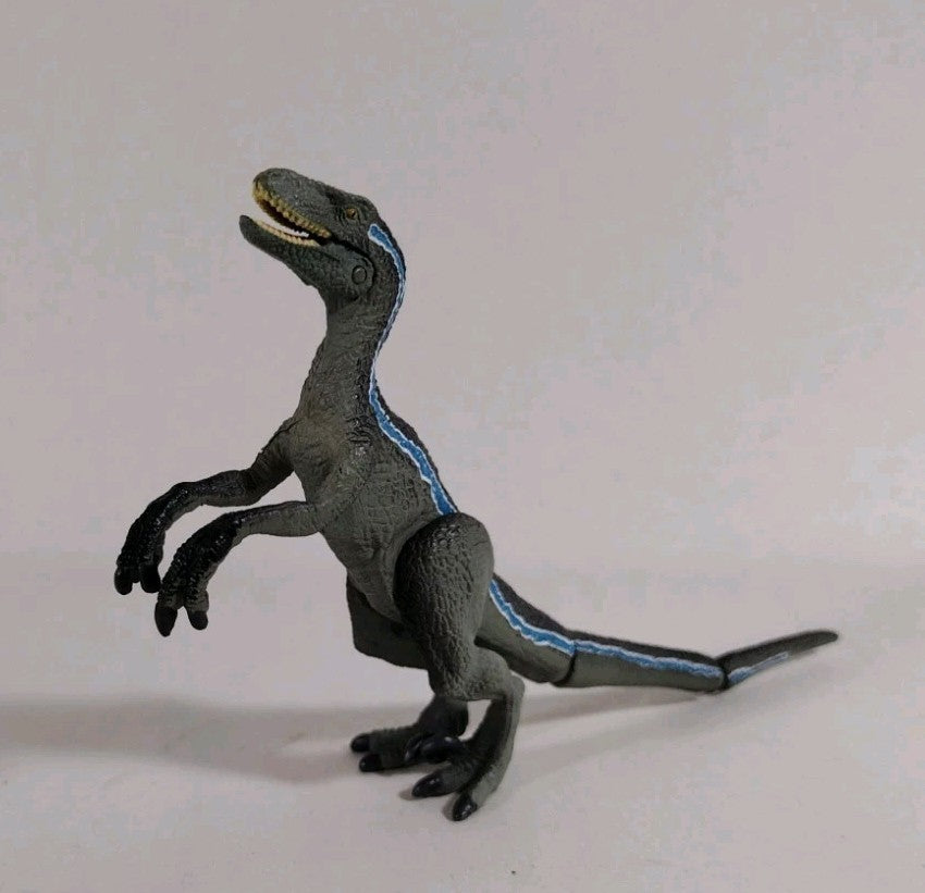 Takara Tomy Ania Jurassic World Blue Snow Ver Dinosaur Toy Japan Exclusive Loose