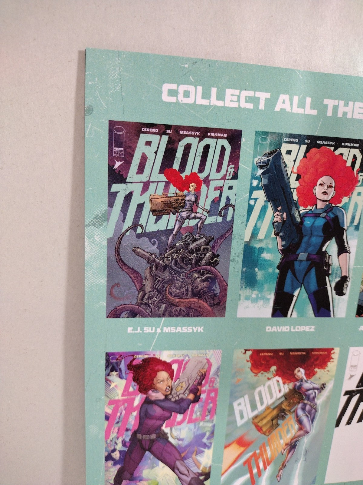 Blood & Thunder 1 (2025) Image Comic 1:10 Andie Tong Rex Lokus Incentive Variant