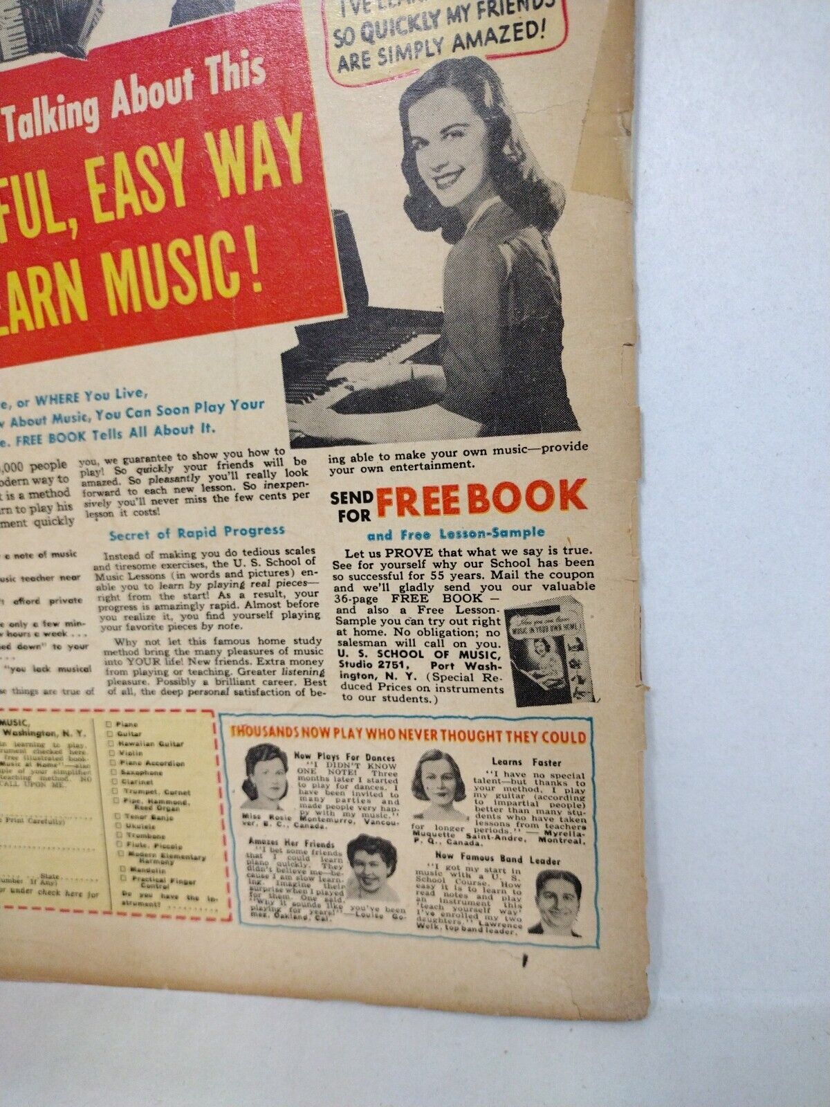 Love Secrets #36 (1954) Comic Magazines Golden Age Low Grade