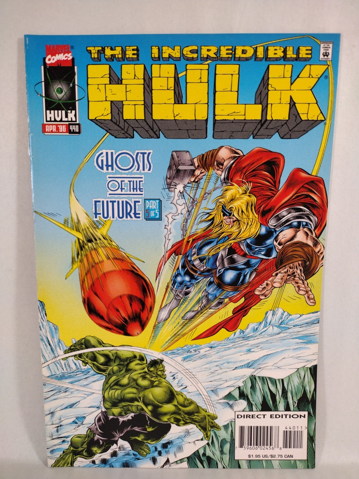 Incredible Hulk (1995) Marvel Comic Ghost Of The Future Set 435-440 David Medina