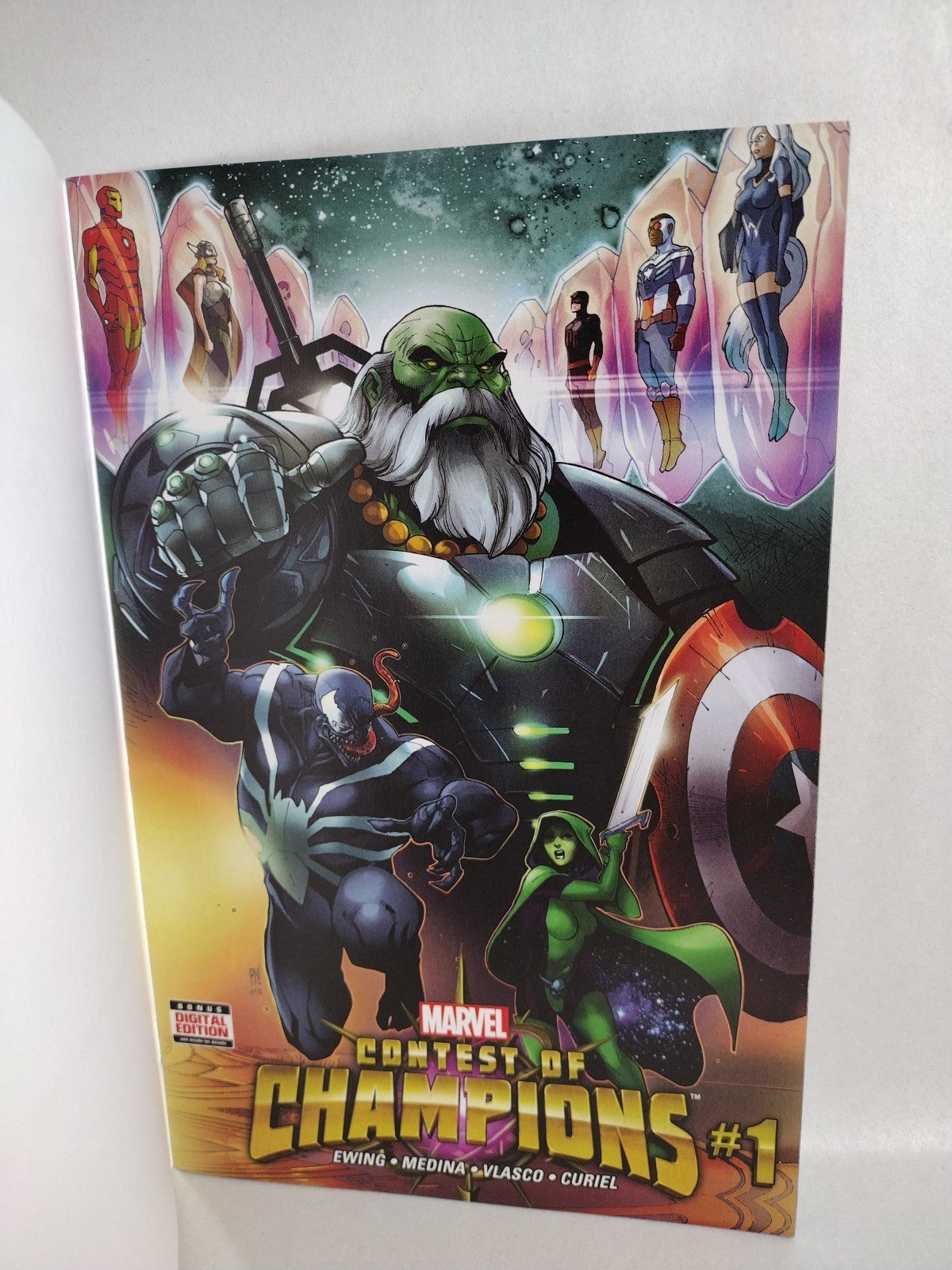 Contest Of Champions #1 (2015) Marvel Comic Blank Sketch Var Lot Of 5 FN-VF