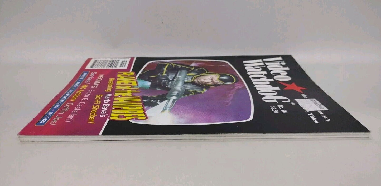 Video Watchdog Magazine (2001) #76 Planet Of The Vampires Mario Brava Coffin Joe