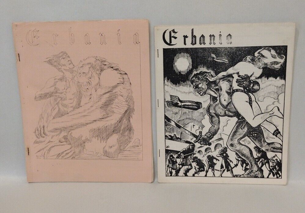 ERBania (1956) Edgar Rice Burroughs Fanzine Lot 1-14 Rare Original Copies Tarzan