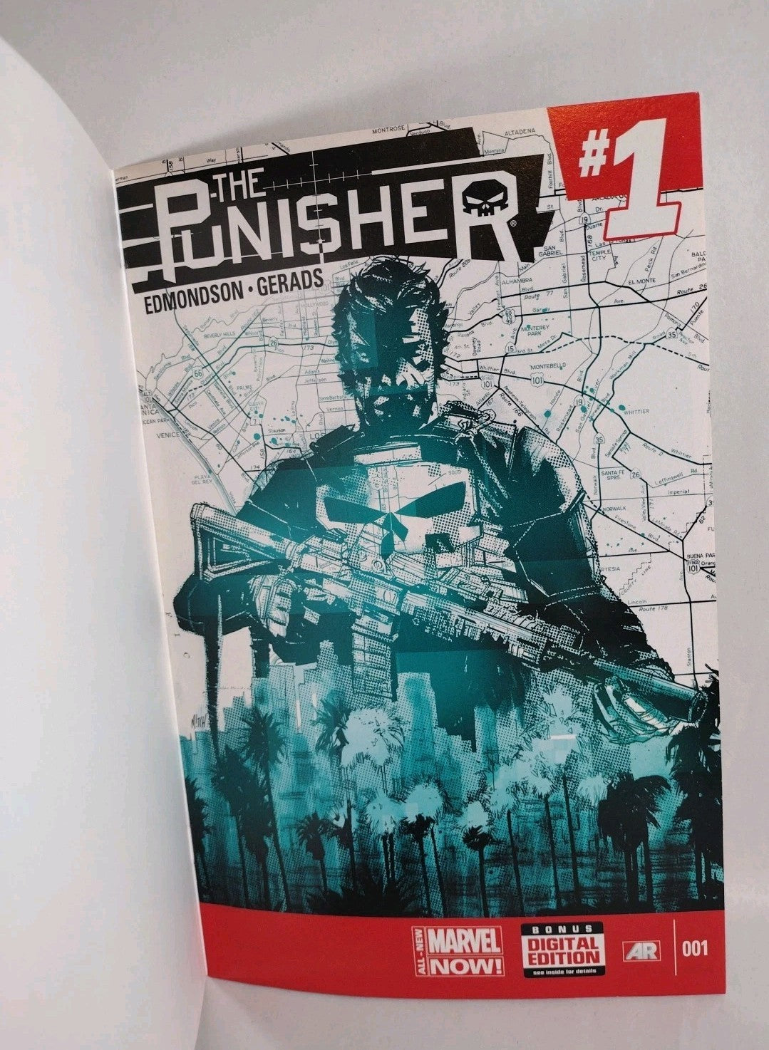 Punisher #1 (2014) Marvel Comic Blank Sketch Cover Variant New NM