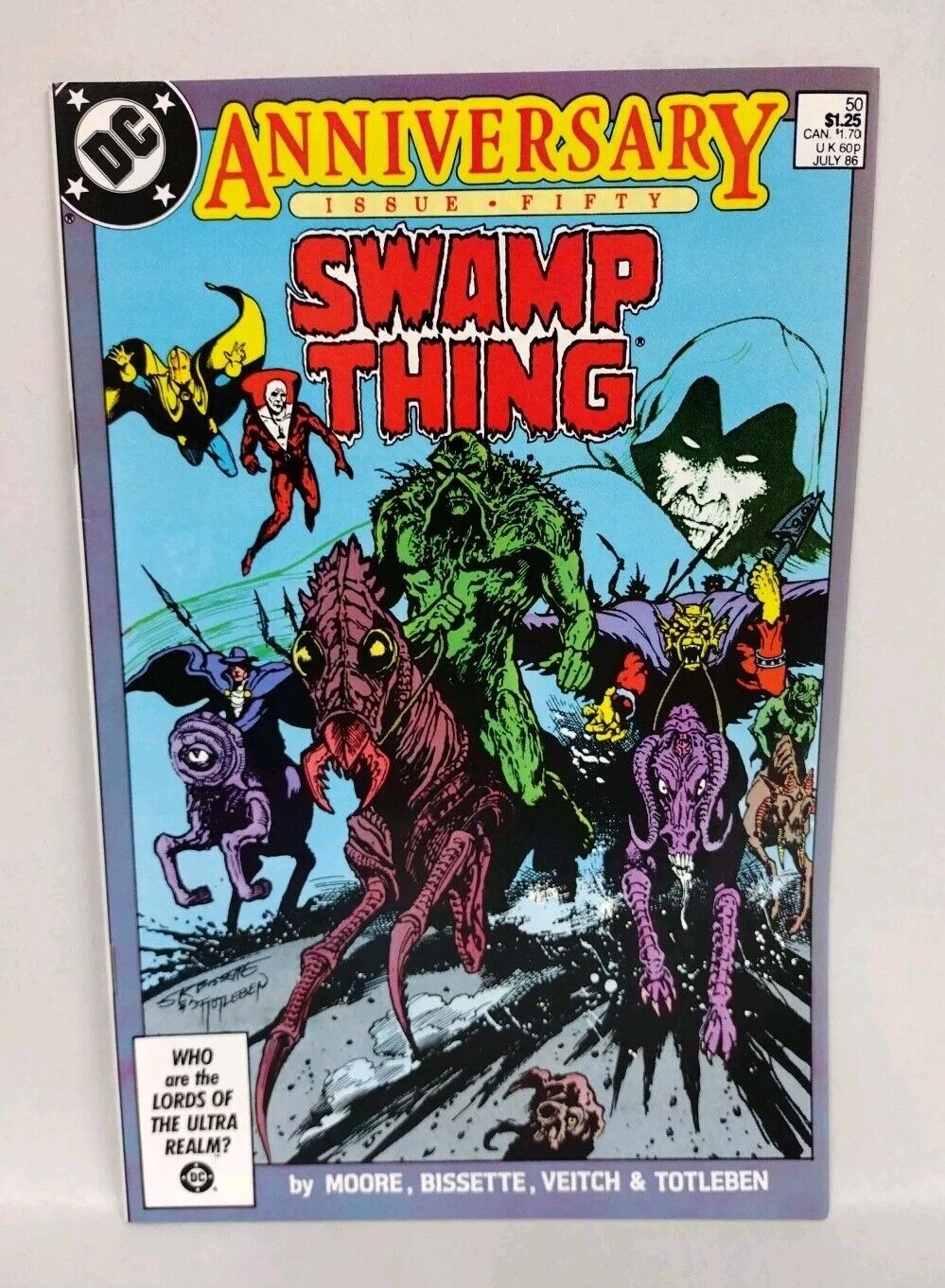 Swamp Thing (1985) Annual #2 & 50 1st Appearance Justice League Dark Alan Moore 