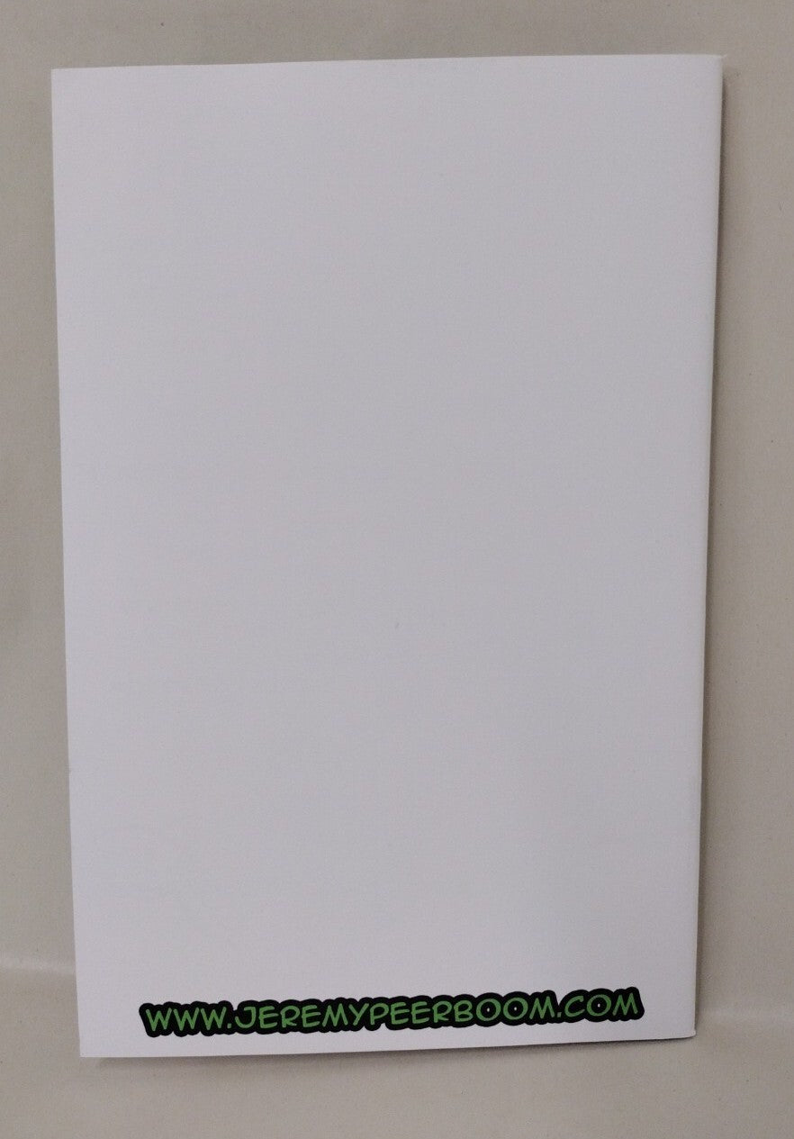 Jeremy Peerboom Sketchbook #3 (2021) Signed Blank Cover Marvel DC MOTU Art 