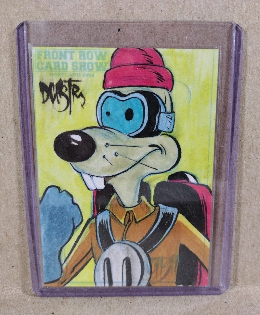 DCastr (2025) Front Row Show Exclusive Sketch Card W Original Megavolt Art