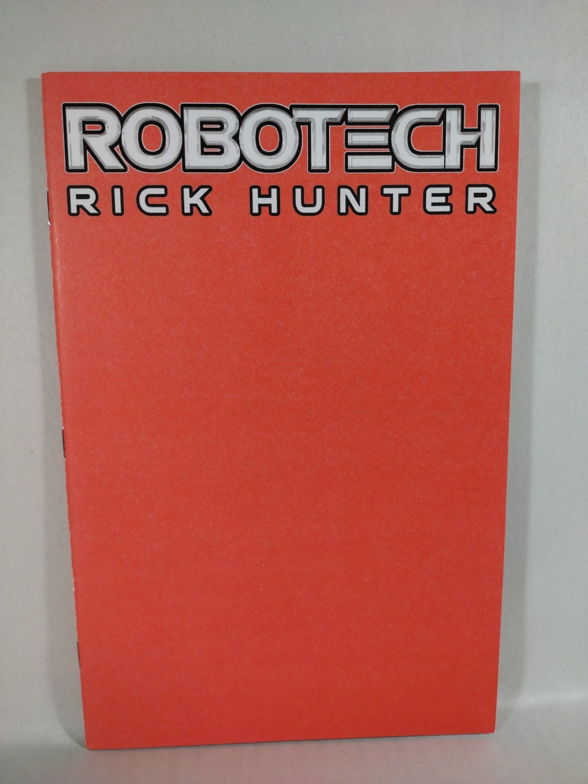 Robotech Rick Hunter #1 (2023) Titan Comic Red Blank Sketch Cover NM