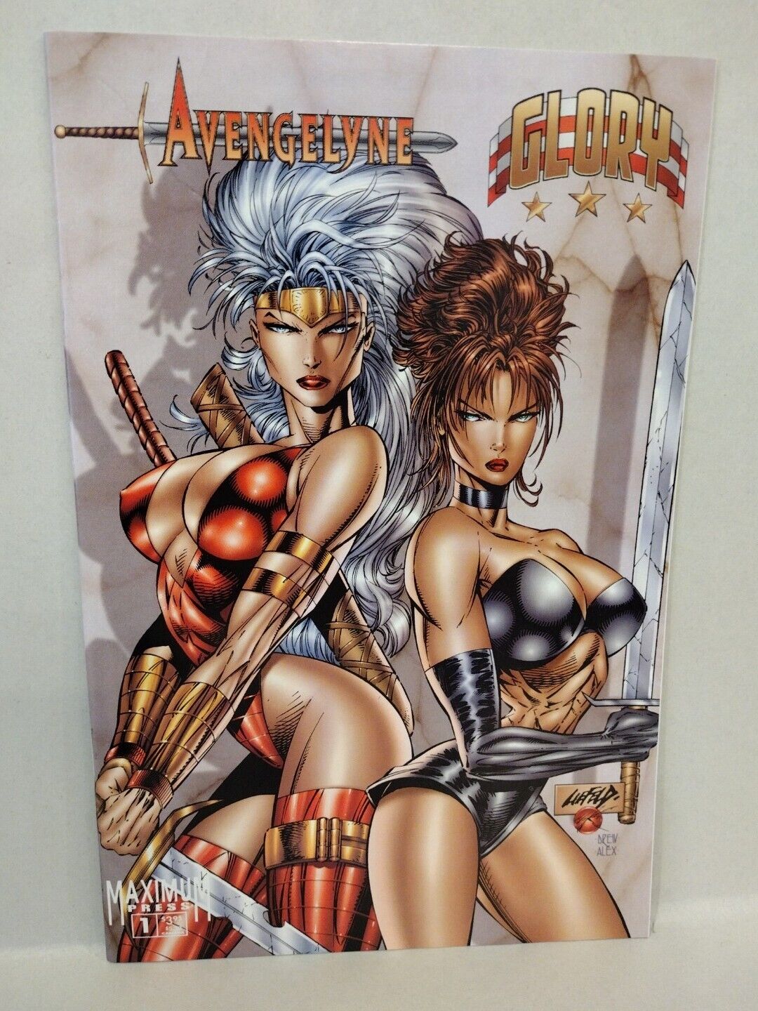 Glory Avengelyne Glory (19945) #1 Maximum Image Crossover Comic Set Liefeld NM