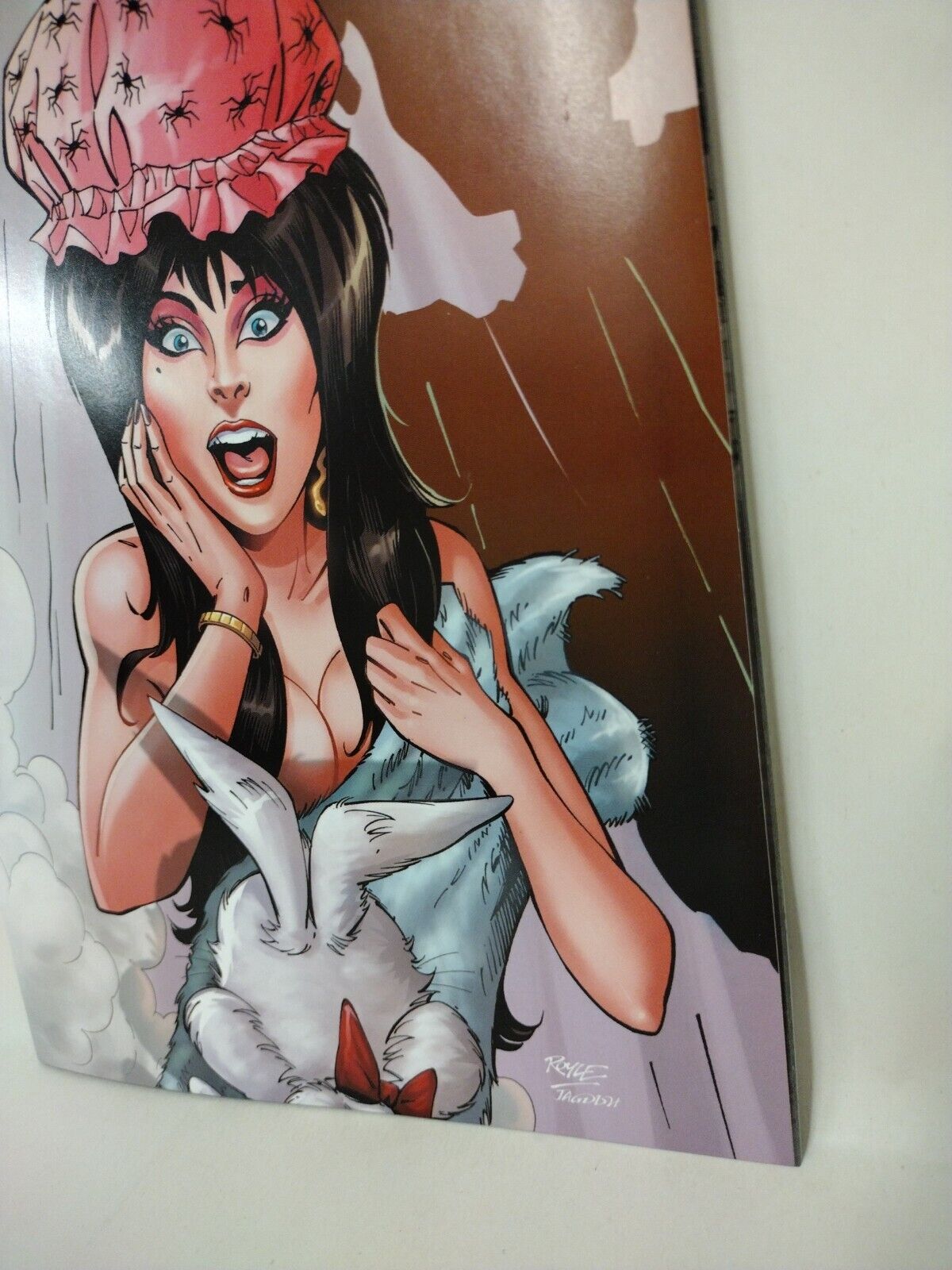 Elvira In Horrorland #1 (2022) Cover N Dynamite Comic John Royale Virgin Variant