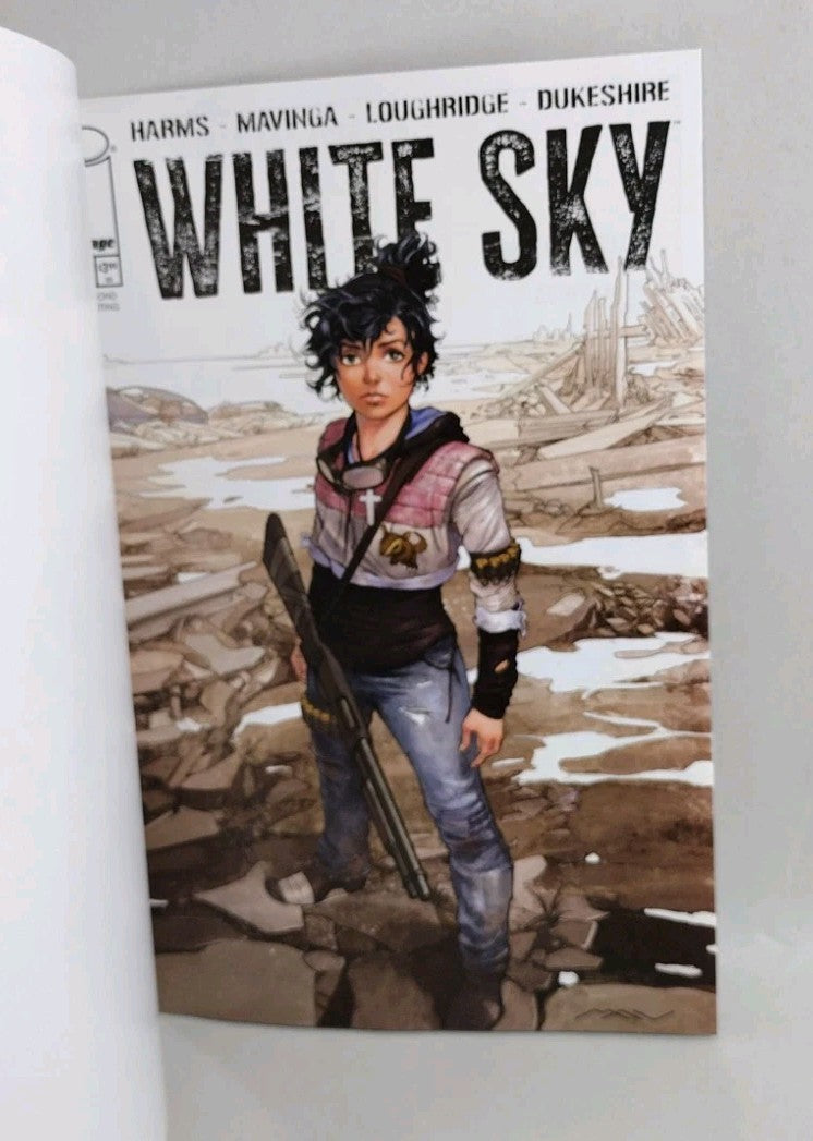White Sky (2026) Image Comic Lot Set #1 Thank You 2nd Print Variant + #2 3 NM