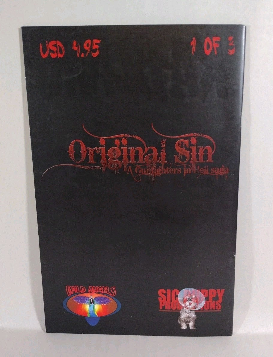 Original Sin (2012) Complete Wild Angels Comic Set #1 2 3 Signed Joe Tim Vigil