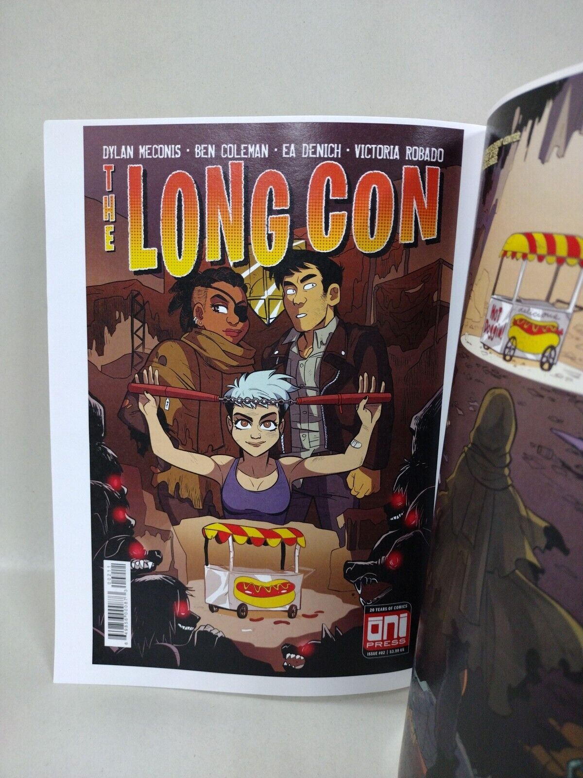 Long Con (2018) Oni Press Advance Review Copy Comic Magazine Collection #1-3