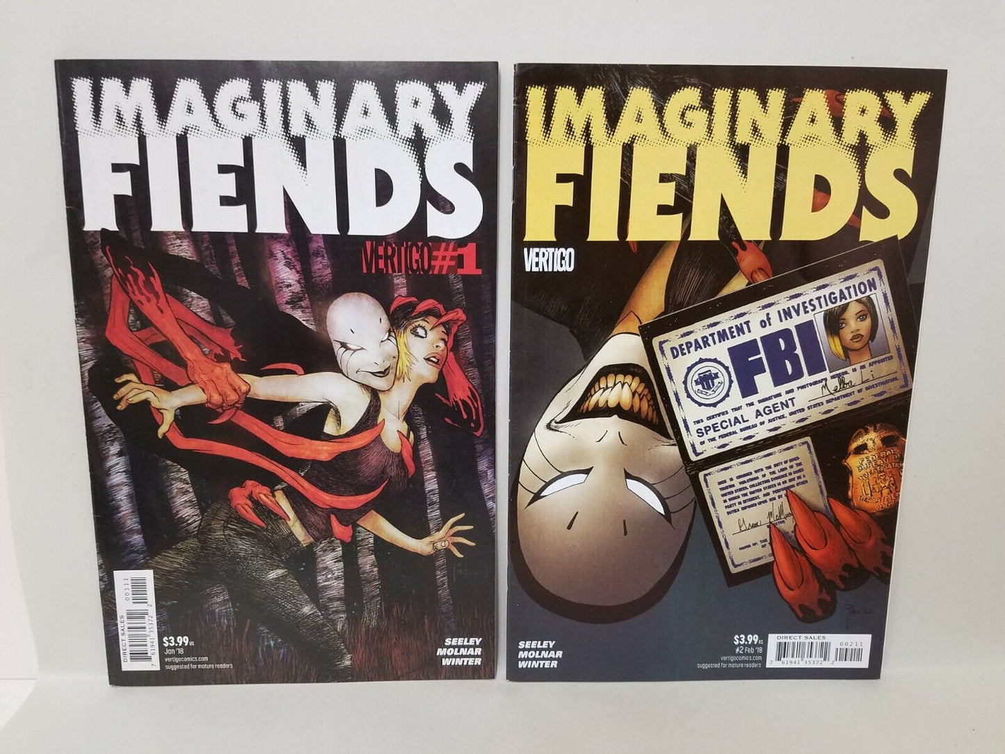 Imaginary Fiends (2018) Complete Vertigo Horror Comic Lot Set #1 2 3 4 5 6