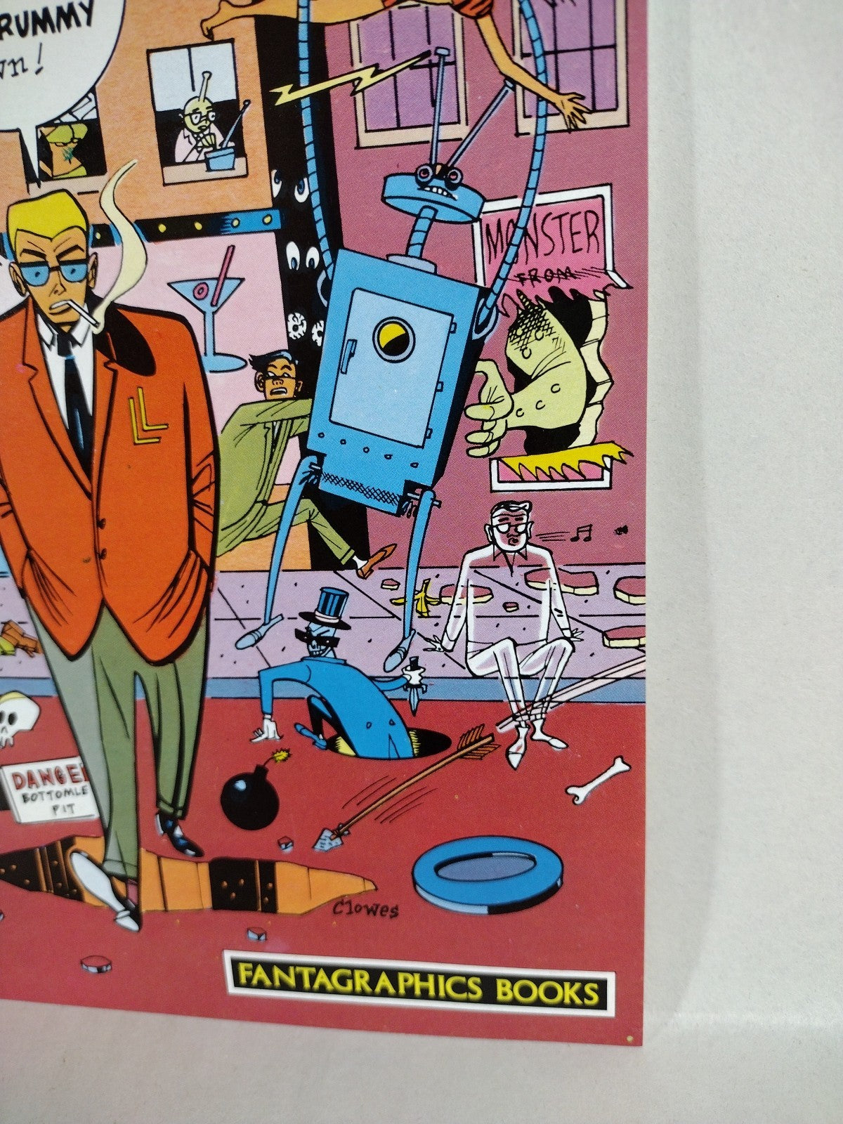 Lloyd Llewellyn (1986) #1 Daniel Clowes Fantagraphics Comic Magazine 1st Print 