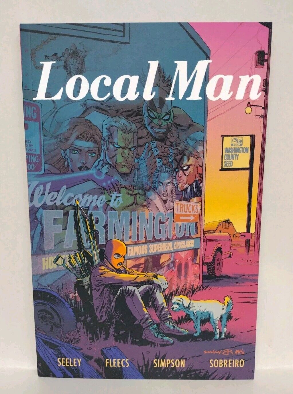 Local Man Vol 1 (2023) Image Comics Graphic Novel Tim Seeleye Tony Fleecs