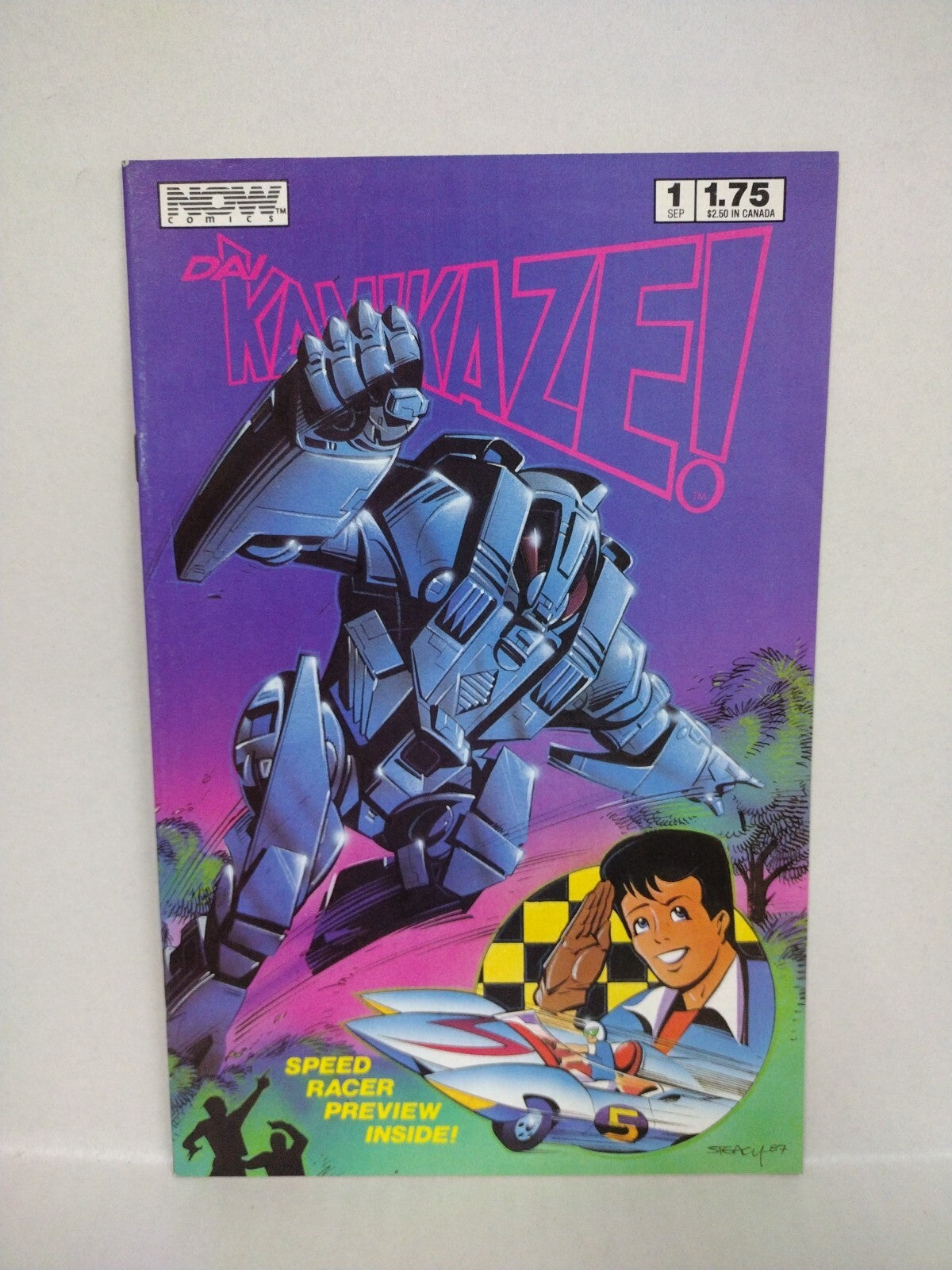 Dai Kamikaze (1987) NOW Comic Lot Set #1 First Print Speed Racer #1 2nd 2 3 4 5