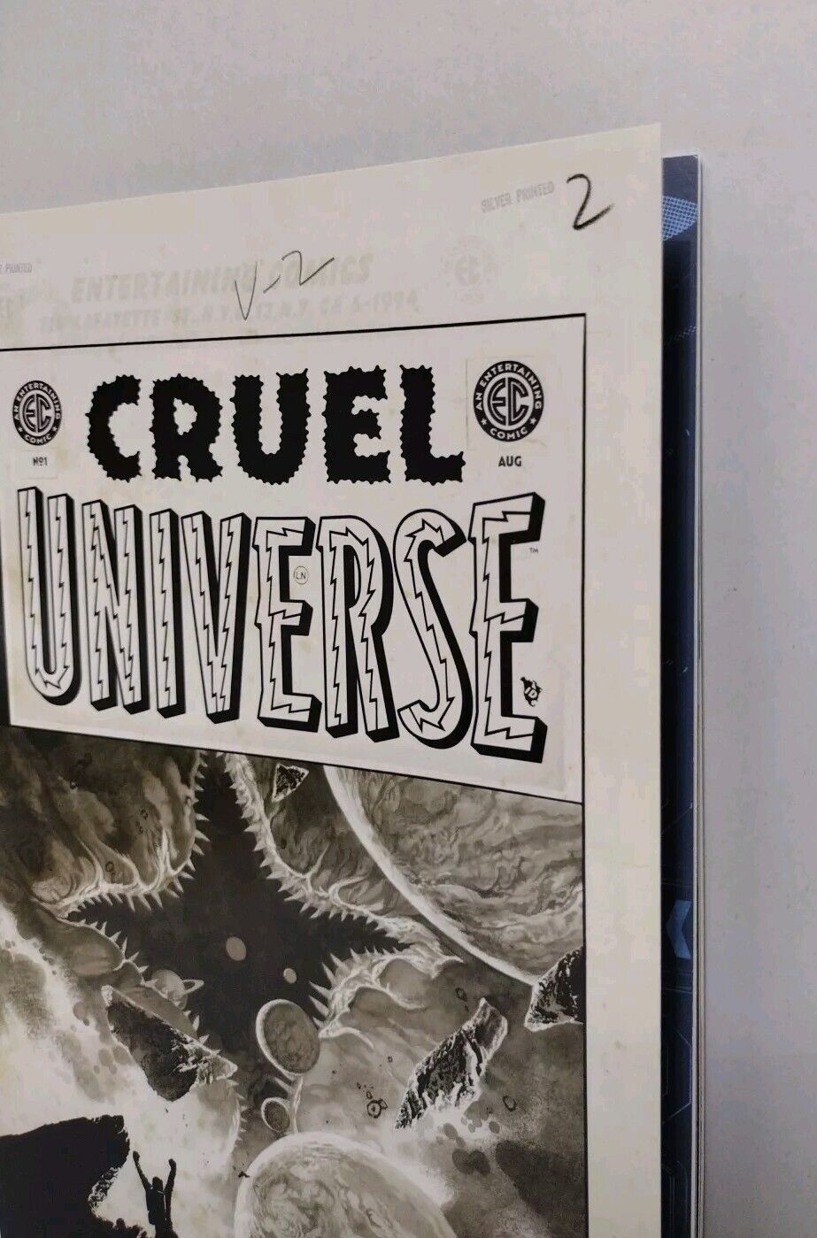 Cruel Universe #1 (2024) EC Comic Cover G JH Williams B & W 1:20 Variant NM