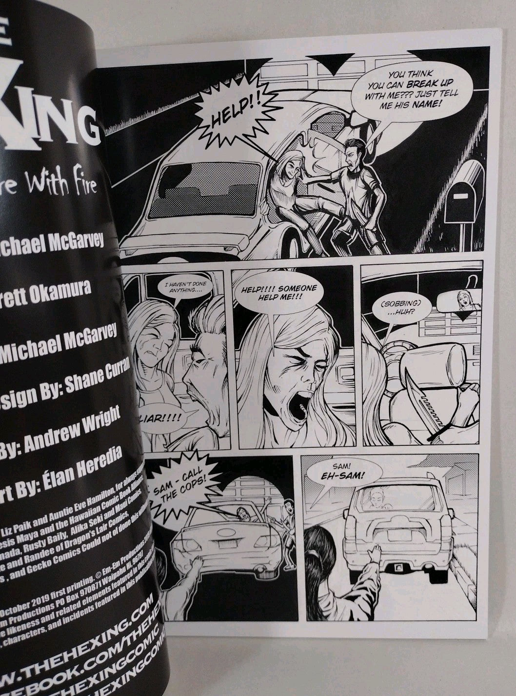 The Hexing (2018) Em Em Crowfunding Comic Lot Set #1 2 Michael McGarvey