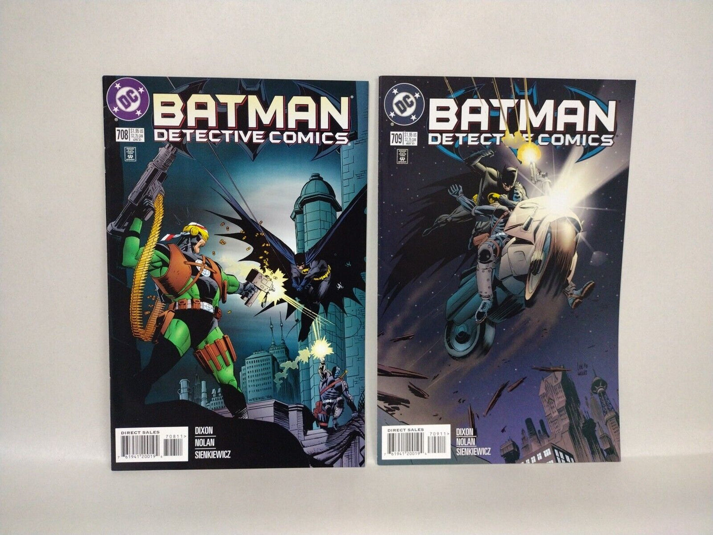 Batman Detective Comics 1996 DC Lot Set #697 699-703 705-709 Graham Nolan VF-NM